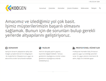 Tablet Screenshot of kodgen.com